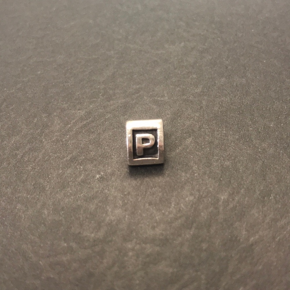 Pandora “P” Charm